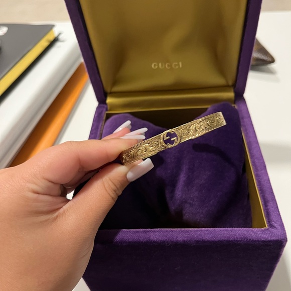 authentic 18k gucci bracelet - Picture 1 of 9